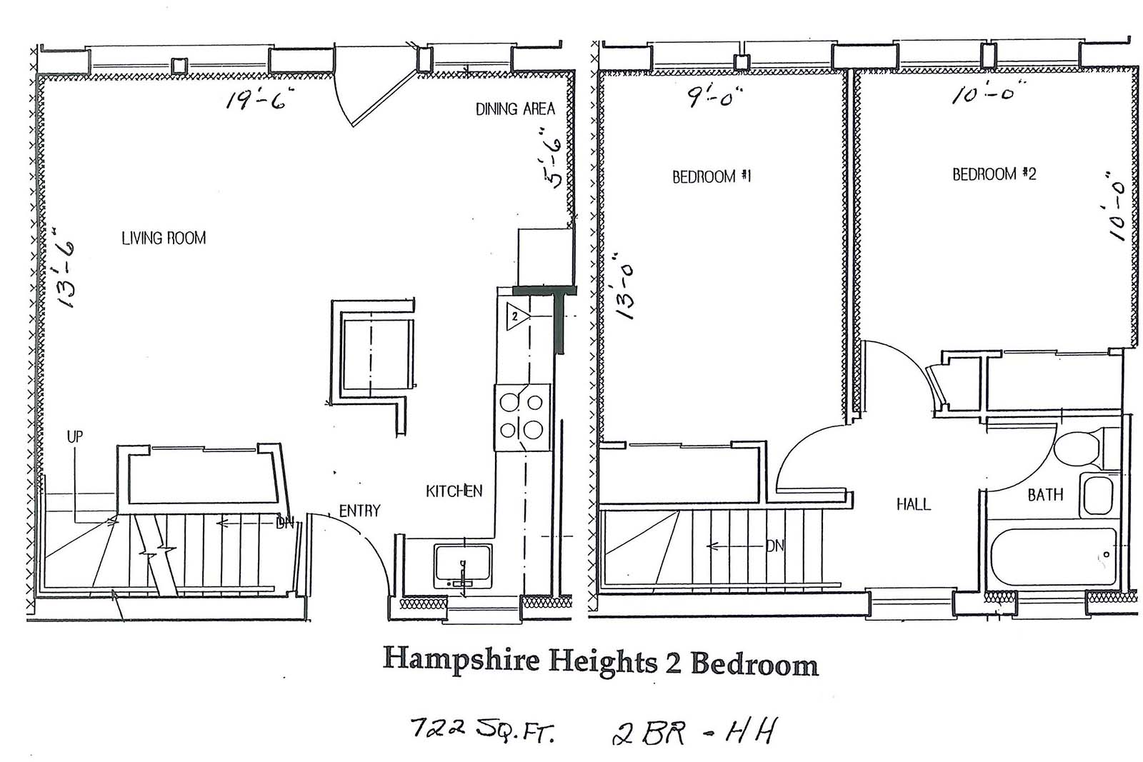 hampshire heights 2 br